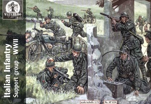 Waterloo 1815 Ap034 - Italiano Fanteria Supporto Gruppo Wwii