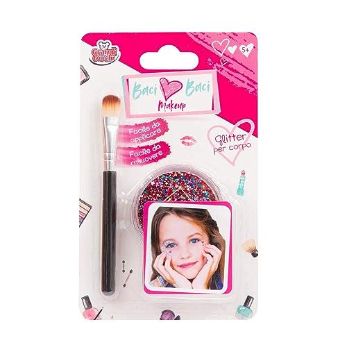 Grandi Giochi - Baci Baci Make Up Glitter Per Corpo, Assortito In 6 Varianti, Lub04000