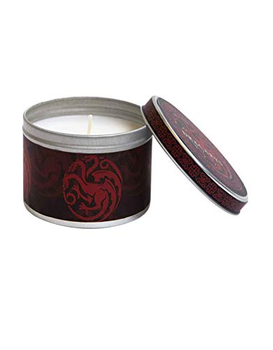 Insight Editions Game Of Thrones: House Targaryen Scented Candle: Large, Clove: 5.6 Oz: 0