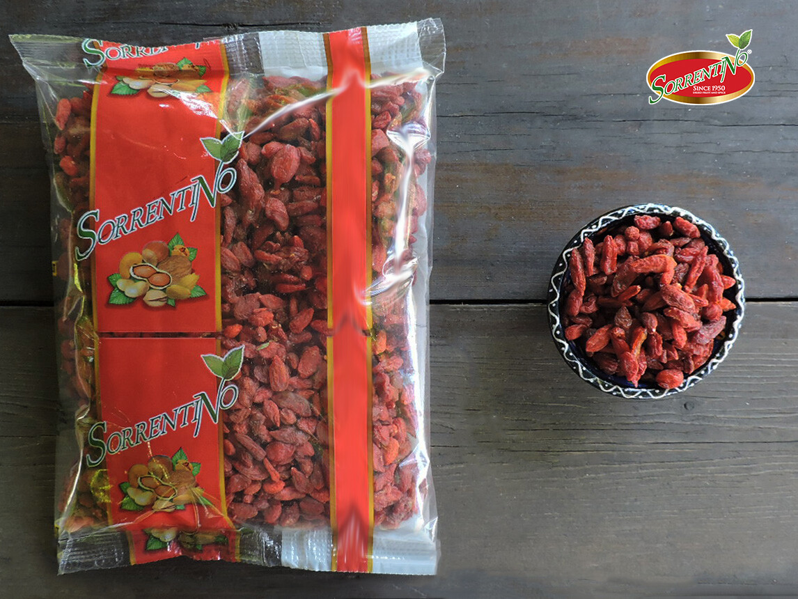 BACCHE DI GOJI 1kg origine TIBET offerta degustazione 2x500g SORRENTINO
