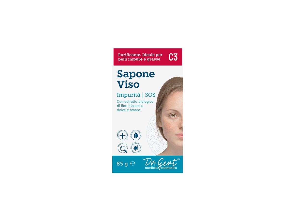 DR. GERT MEDICAL COSMETICS SAPONE VISO IMPURITA' C3 85G