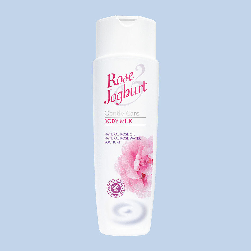 Latte per il corpo Rose Joghurt, acqua e olio di rosa bulgara e yoghurt