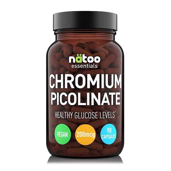 Chromium Picolinate - Natoo. Integratore di Cromo Picolinato assimilabile. 90cps
