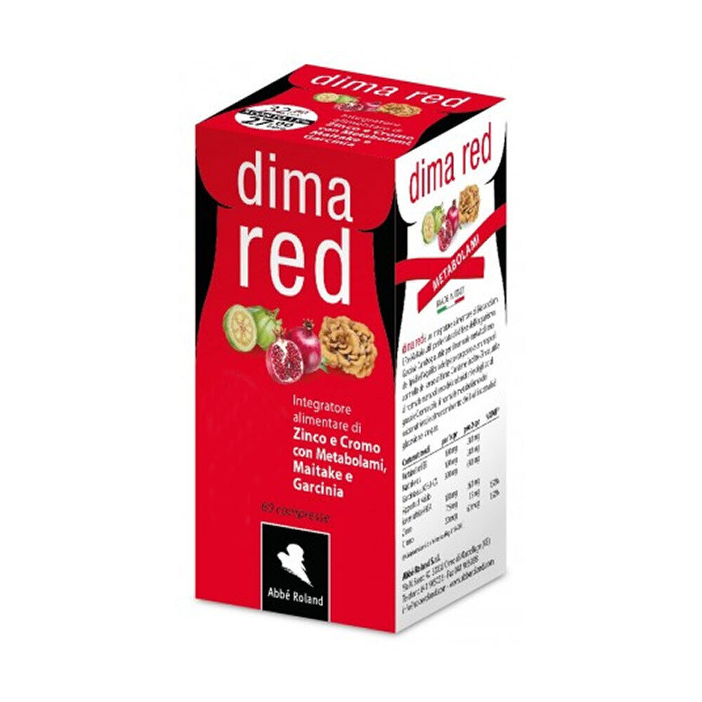 Abbè Roland Dima Red Metabolami Integratore 60 Compresse