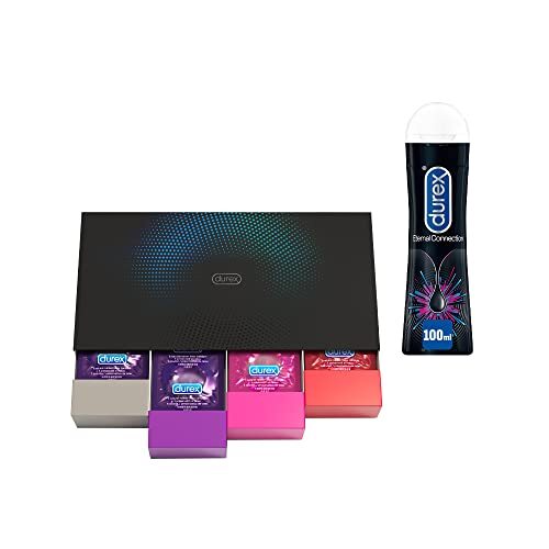 Durex Fun Explosion 40 Profilattici e Durex Eternal 100 ml