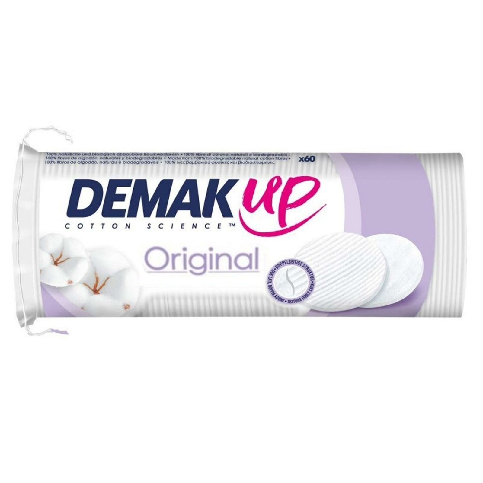 DEMAK'UP ORIGINAL DISCHETTI STRUCCANTI OVALI 60 PEZZI