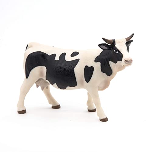 Papo-Papo-Pap51148-Mucca Animaux Papo-Pap51148-Mucca Bianca E Nera Figura, Colore Mucca, 51148