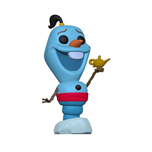 Funko Pop! Disney: Frozen - Olaf As Genie- Esclusiva Amazon - Figura In Vinile Da Collezione - Idea Regalo - Merchandising Ufficiale - Giocattoli Per