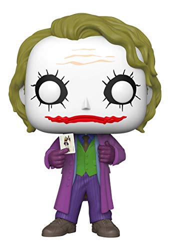 Funko Pop! Movies: Dc-10 Dc The Joker - Dark Knight - Figura In Vinile Da Collezione - Idea Regalo - Merchandising Ufficiale - Giocattoli Per Bambini
