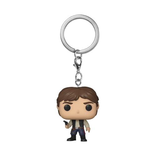 Funko Pop! Keychain: Star Wars - Han Solo- Mini Figura In Vinile Da Collezione Novità Portachiavi - Riempitivi Per Calze - Idea Regalo - Merchandising