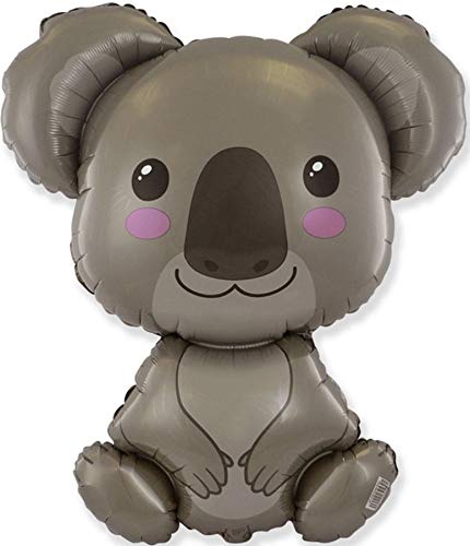 Ballonheld Palloncino Koala, Ca. 85 X 70 Cm, Adatto All'Elio