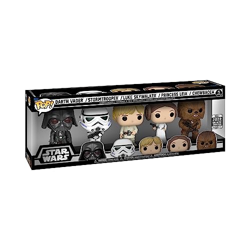 Funko Pop! Vinyl: Star Wars - Darth Vader - 5 Pack- Esclusiva Amazon - Figura In Vinile Da Collezione - Idea Regalo - Merchandising Ufficiale - Giocat