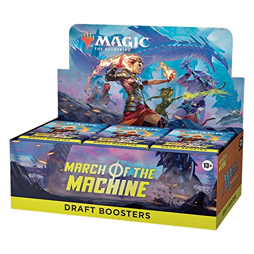 Magic The Gathering- Display Booster Draft March Of The Machine Magia: Il Raduno, D17870000