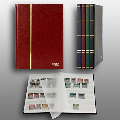 A5 Classificatori 16 Pagine Bianco, Prophila Leuchtturm, Rosso Colori
