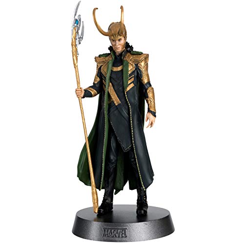 Hero Collector Marvel Heavyweight Collection - Statuetta In Metallo Pesante Loki (The Avengers) 10 Di Eaglemoss