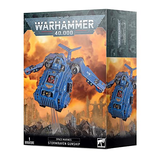 Warhammer+40K+-+Spazio+Marine+Scorter+Stormraven