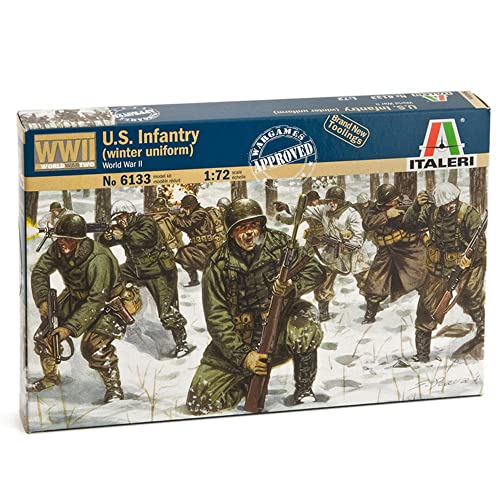 Italeri 6133 - Wwii: Us Infantry (Winter Uniform) Scala 1:72