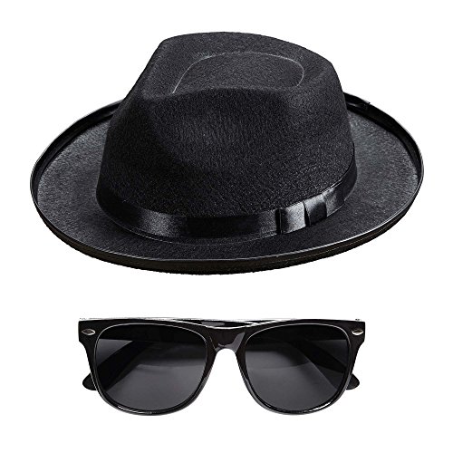 "Blues Man" (Hat, Glasses) -