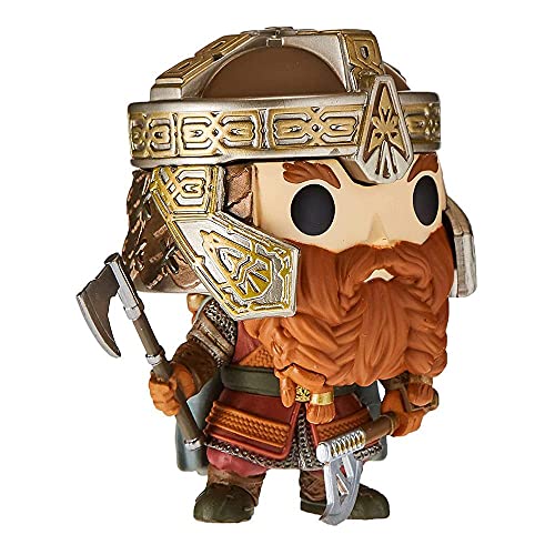 Funko Pop! Vinyl: Lotr/Hobbit: Gimli Lord Of The Rings- Figura In Vinile Da Collezione - Idea Regalo - Merchandising Ufficiale - Giocattoli Per Bambin