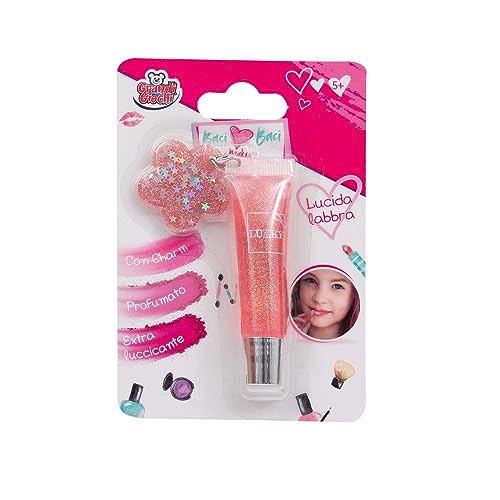 Grandi Giochi - Baci Baci Make Up Lucida Labbra Con Charm, Assortito In 4 Colori, Lub06000