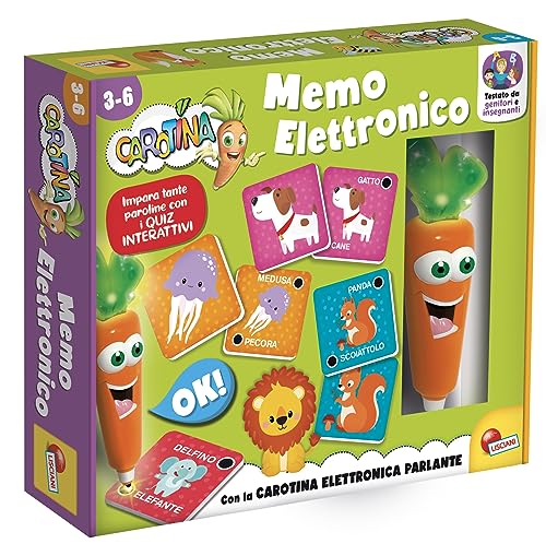 Lisciani Giochi- Carotina Penna Parlante Blister Memo Elettronico, 102402