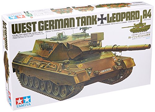 Tamiya 300035112 - Carro Armato Tedesco Leopard 1A4 (1), Scala 1:35