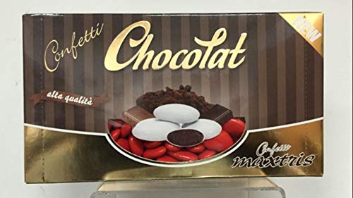 Confetto Cioccolato Fondente Classico Rosso