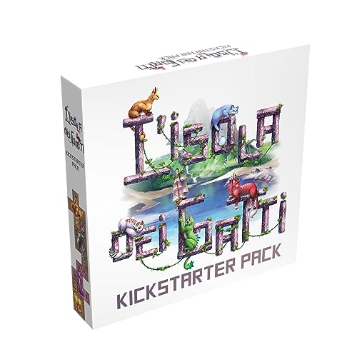 Lucky Duck Games - L'Isola Dei Gatti Ks Pack 1 | Versione Italiana | Gioco Da Tavolo | Espansione Per Il Gioco Base