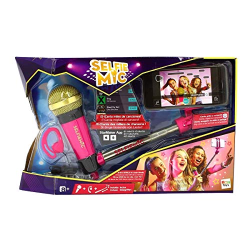 Imc Toys Mic Microfono Selfie, Colore Rosa, 95250Im