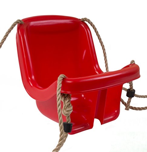 Androni 8300-0000 Altalena Swinging Baby Peso Max 60 Kg, Plastica, Verde O Arancione