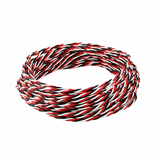Oliyin 32 Piedi Fai Da Te Futaba Colore 22# 22Awg 60 Core Cavo Di Prolunga Servo Cavo Intrecciato Per Modello Rc