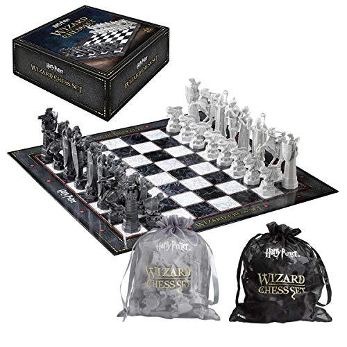 Noble Collection: Scacchiera Harry Potter - Scacchiera Originale Harry Potter E La Pietra Filosofale - Scacchi Dei Maghi Harry Potter 100% Licenza Uff
