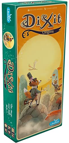 Libellud | Dixit - Estensione: Origins (Edition 2022) | Gioco Di Comunicazione | Età: 8+ | 3-6 Giocatori, Tempo Di Partita: 30 Min - Lingua Francese