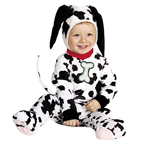 "Dalmatian" (Jumpsuit, Headpiece) - (90 Cm / 1-2 Years)