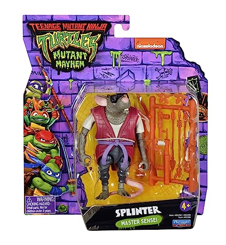Turtles Mutant Mayhem - Basic Figures 12Cm - Splinter