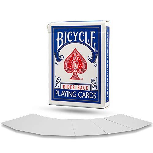 Bicycle Double Blank Face Deck By Us Playing Card Co.