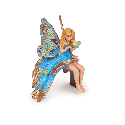 Papo-Papo-Pap38826-Elfo Figurine Papo-Pap38826-Elfo Bambino Blu Figura, Colore Marrone, 38826