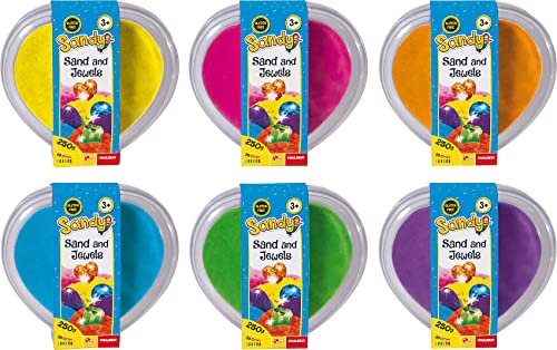 Liscianigiochi- Sandy Sand And Jewels, Modello Assortito, Colore, 89451