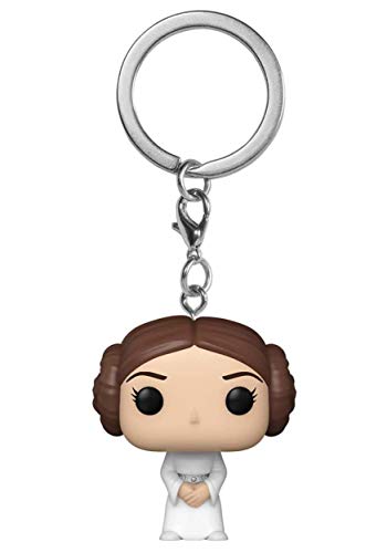 Funko Pop! Keychain: Star Wars - Princess Leia - Principessa Leia- Mini Figura In Vinile Da Collezione Novità Portachiavi - Riempitivi Per Calze - Ide