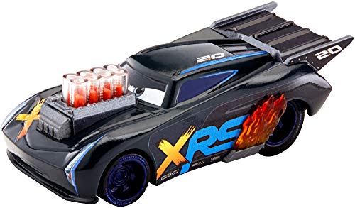 Disney Cars Drag Racing, Macchinina Jackson Storm Die Cast, Giocattolo Per Bambini 3+ Anni, Gfv36