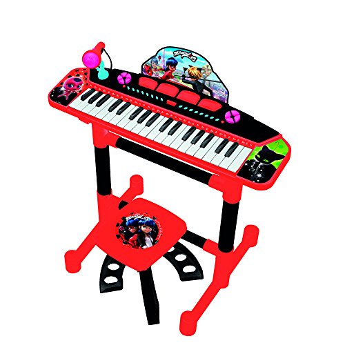 Reig Miraculous: Tales Of Cat Noir Ladybug Piano Con Sgabello, 2686