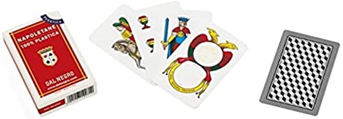 Dal Negro- Carte Da Gioco Napoletane, Multicolore, 15002