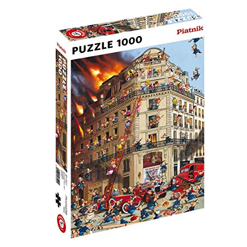 Piatnik Fire Brigade: The Hottest Club In Town Puzzle (1000 Pezzi)