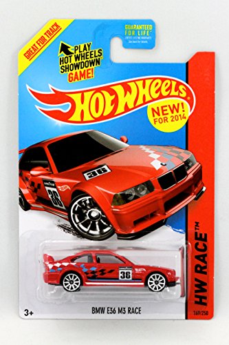Mattel 2014 Hot Wheels Hw Race Bmw E36 M3 Race - Red By