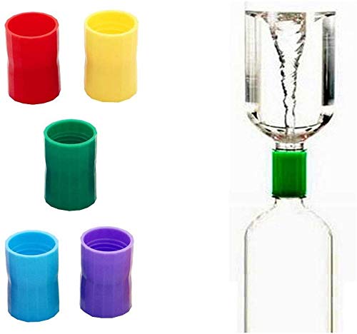Mciskin Tornado In A Bottle, Connettore Per Bottiglia Per Tubo Tornado Connettore A Vortice Tubo A Ciclone Per Esperimenti E Test Scientifici (Confezi