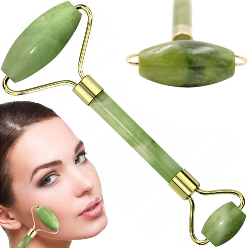 Rullo di giada Rullo il viso massaggi viso e collo Anti-invecchiamento Retoo