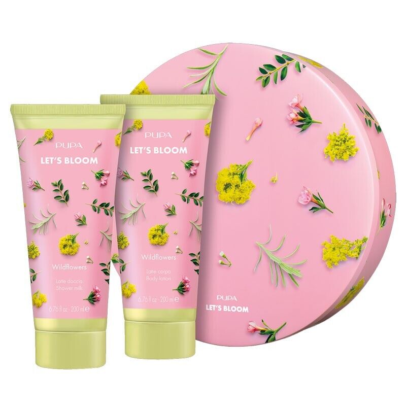 Cofanetto donna Pupa Let's Bloom Wildflowers latte doccia + latte corpo 200ml