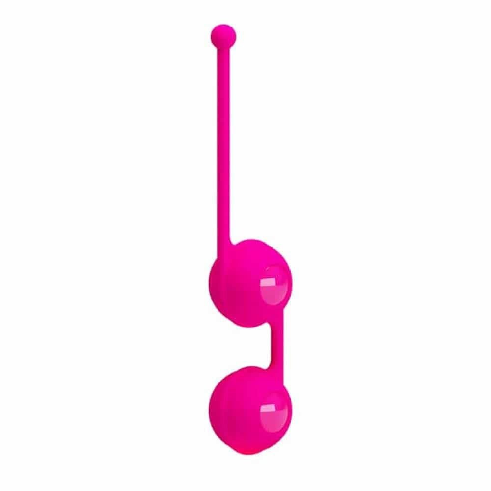 PALLINE VAGINALI ROSA PER DONNA STIMOLATORE PAVIMENTO PELVICO GEISHA KEGEL BALL
