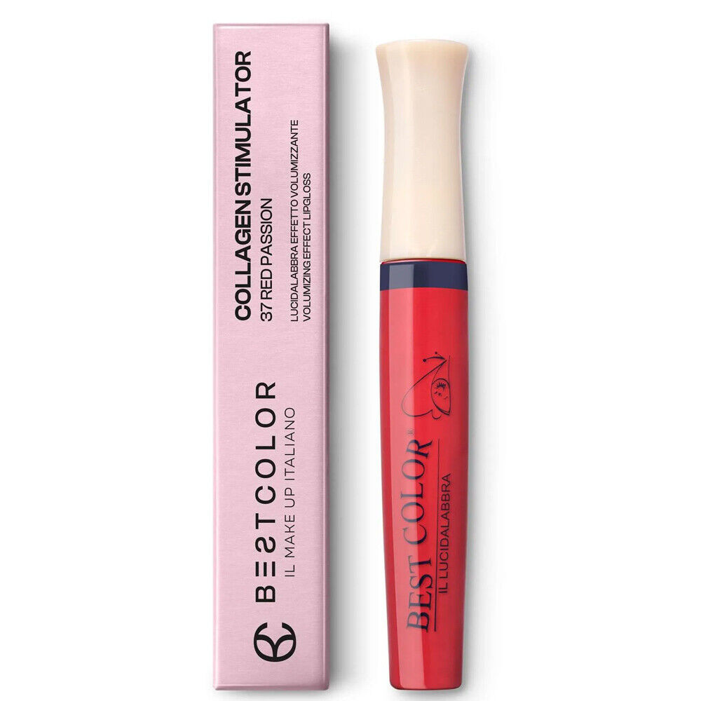 Best Color Collagen Stimulator Lucidalabbra Effetto Volumizzante 37 Red Passion