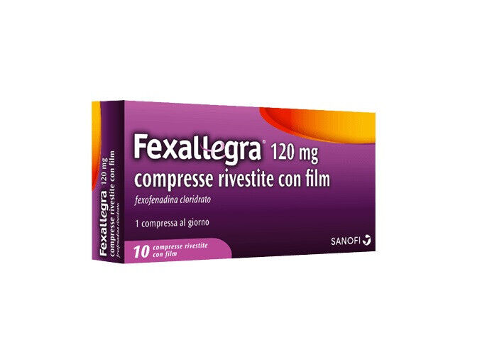 FEXALLEGRA 10 COMPRESSE FEXOFENADINA CLORIDRATO CONTRO ALLERGIA STAGIONALE